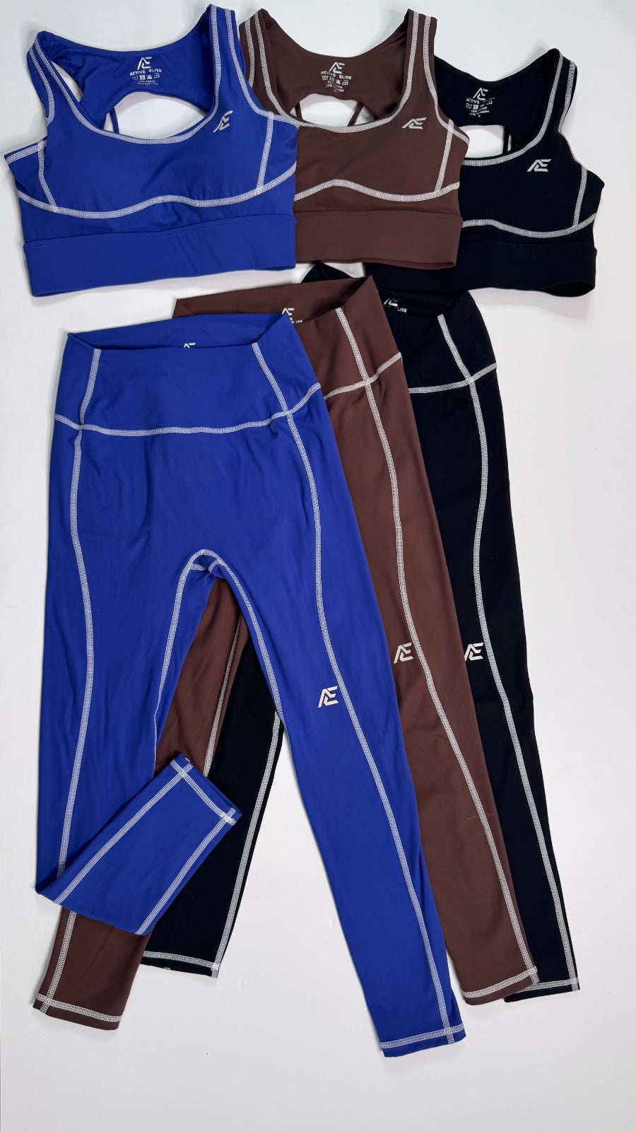 Pilara Set - Blue, Brown & Black