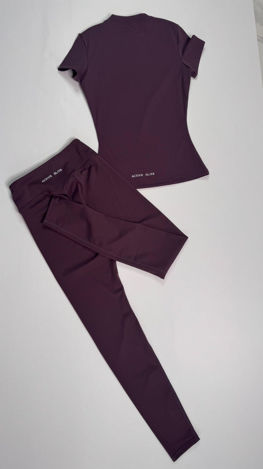 Sculpt Set - Plum - Back