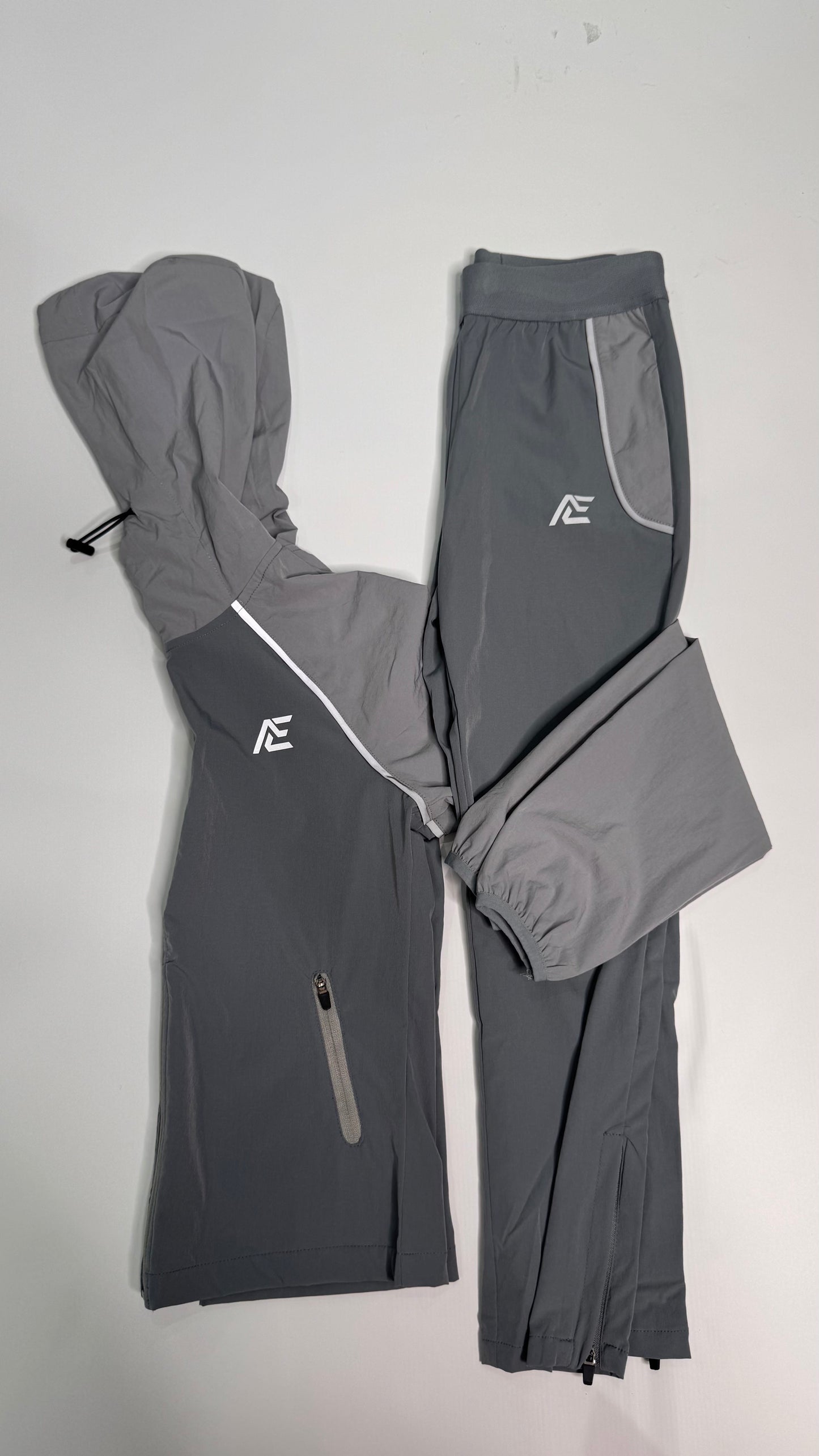 Acel Kids Tracksuit & T-Shirt - Grey 3