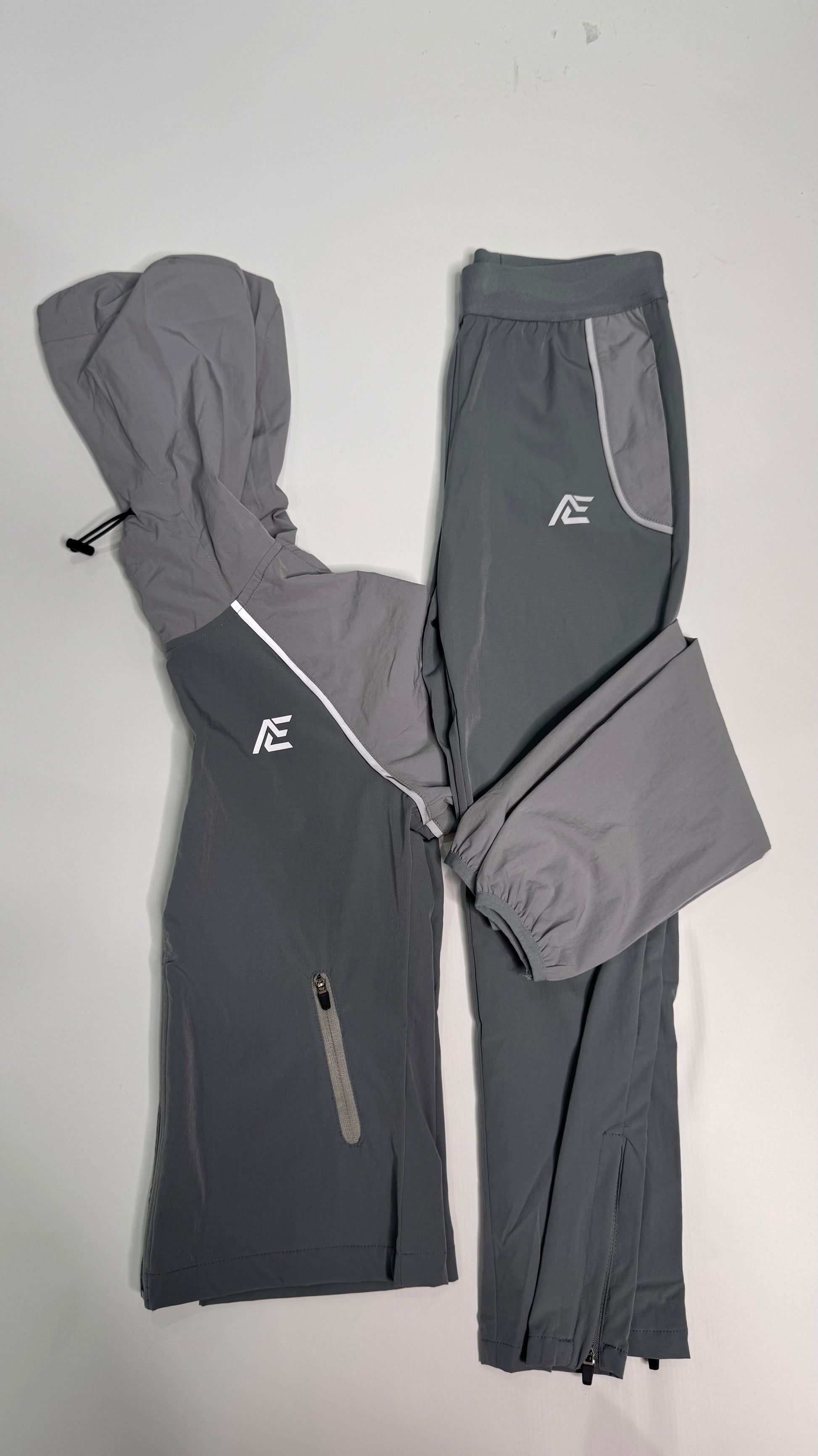 Acel Kids Tracksuit & T-Shirt - Grey 3