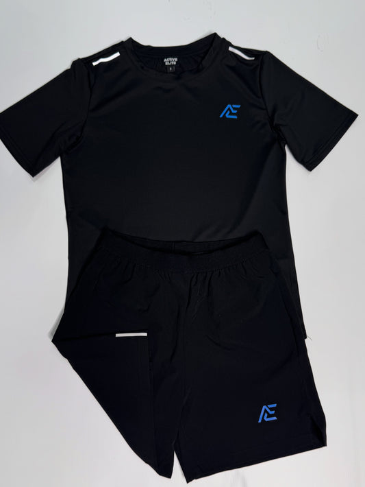 All Black Shorts & Tshirt