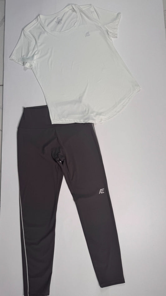 Flowra Set - White & Grey