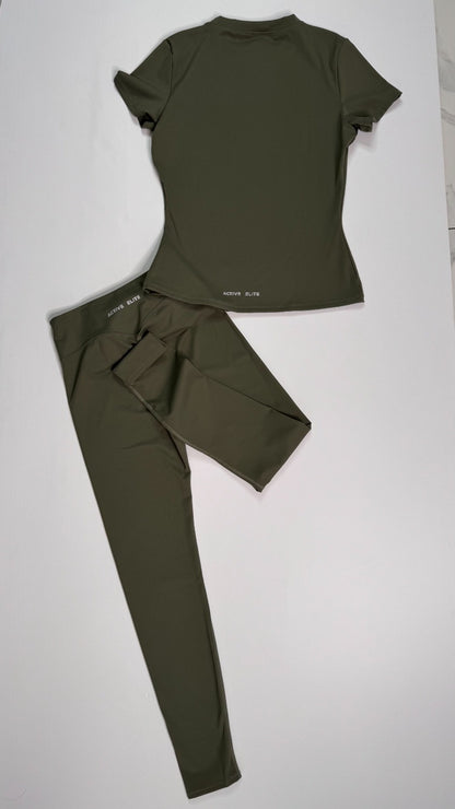 Sculpt Set - Khaki - Back