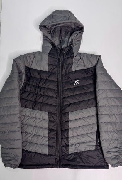 Waterproof Coat - Black & Grey 2